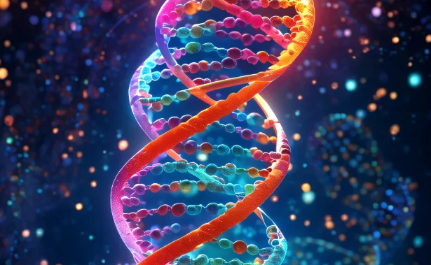 医生与患者共同查看基因检测报告