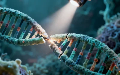 一位女性与医生在诊室交谈的温馨场景