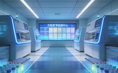 医生与患者讨论基因检测报告