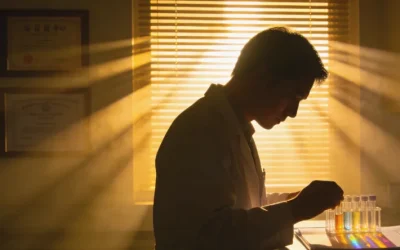 MSI-H与MSS肠癌的基因纠错机制对比示意图