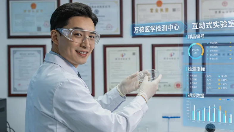 一份精美厚重但内容令人困惑的基因检测报告特写