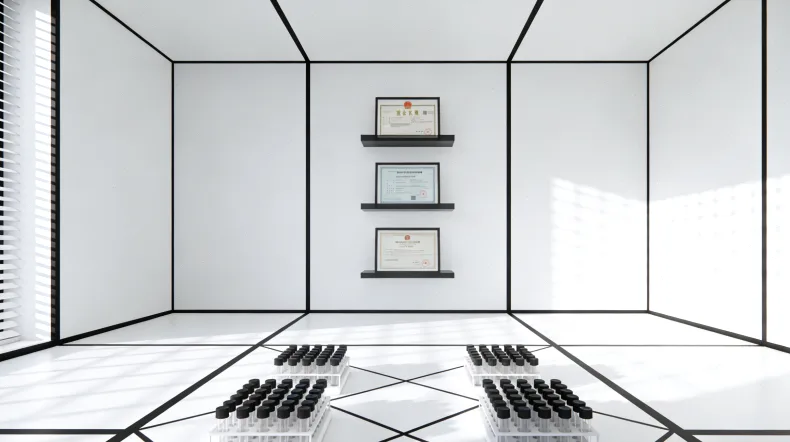 基因检测报告示意图，突出KRAS、MSI等关键词