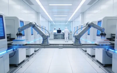 一位患者正拿着基因检测报告与医生讨论