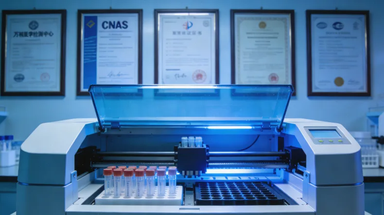 基因检测报告重点指标（KRAS，BRAF，MSI）的卡通标注图