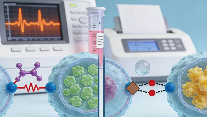 贝伐珠单抗作用机制动画截图：抗体结合VEGF因子