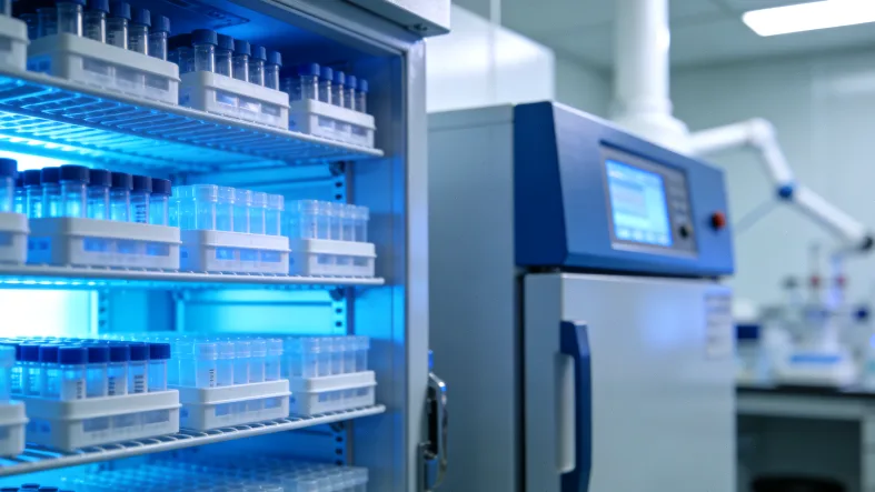 医生与患者拿着基因检测报告沟通