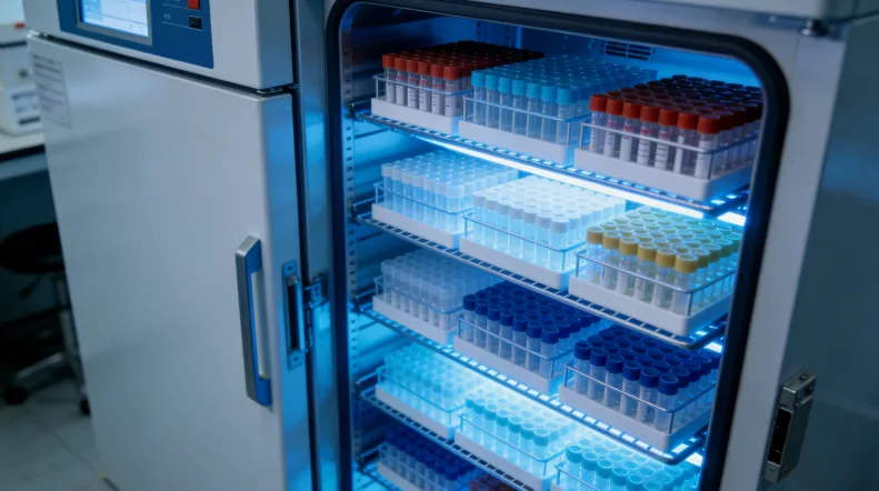 医生与患者共同查看基因检测报告