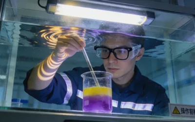 DNA双螺旋与错配修复蛋白工作示意图