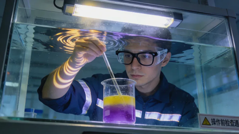 DNA双螺旋与错配修复蛋白工作示意图