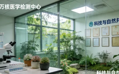 病理科医生在显微镜下观察组织切片