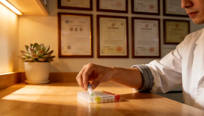 dMMR与MSI关系比喻漫画：故障机器与残次品