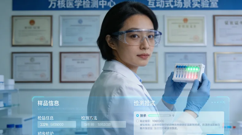 漫画示意图：PD-1抑制剂如何阻止肿瘤细胞欺骗T细胞