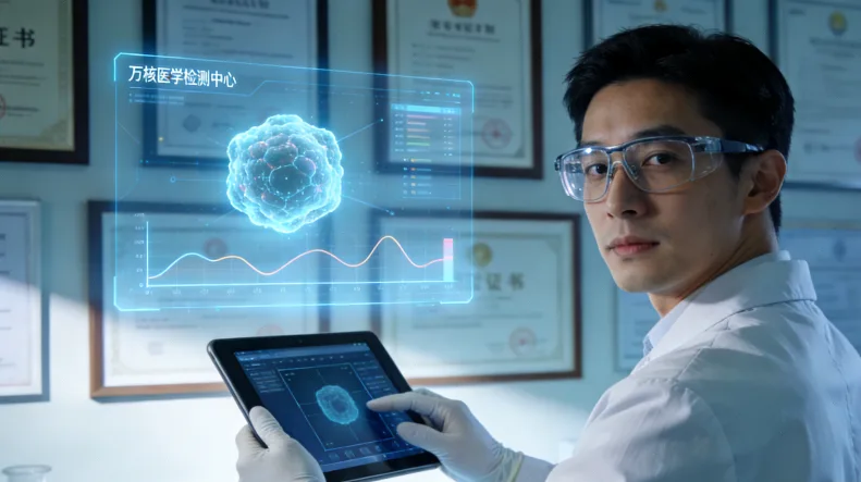 比喻图:TMB高如同肿瘤细胞贴满“通缉令”