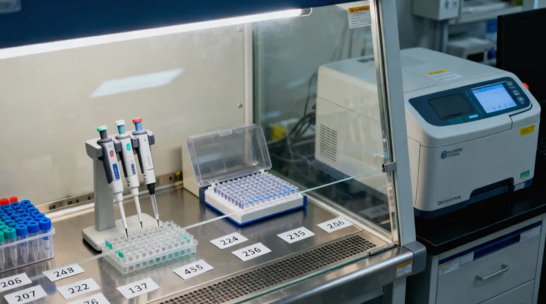 血液检测与组织检测流程对比示意图