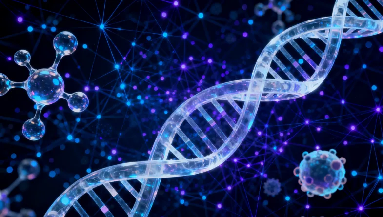 基因检测报告关键部分示意图