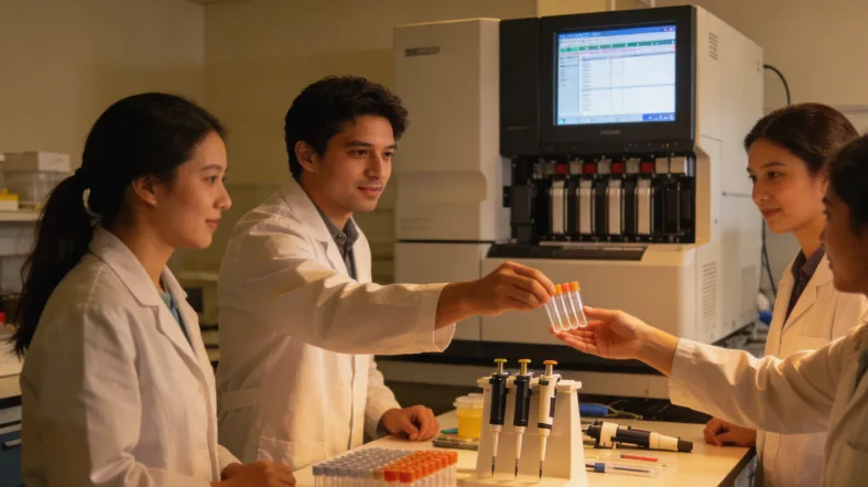 基因测序数据可视化图表，突出TMB、MSI等关键词