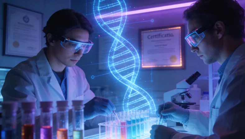 医生与患者家属讨论CT报告的场景