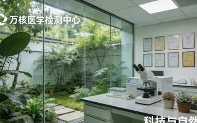 一位患者与医生共同查看基因检测报告