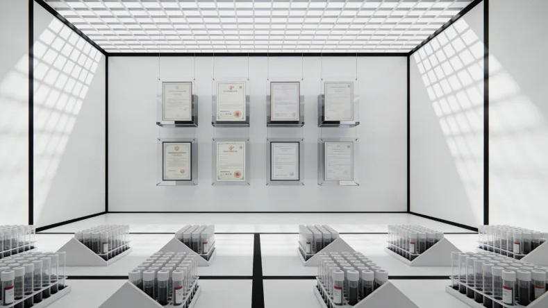 一家人围坐讨论基因检测报告,表情各异