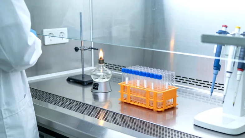 医生综合查看乙肝报告与基因报告的场景