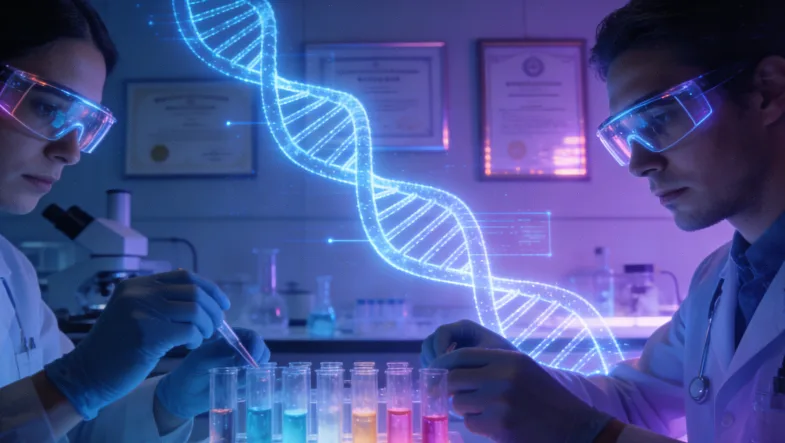 护士正在为患者采集静脉血样本