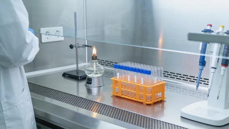 医生与患者家属沟通基因检测必要性的场景