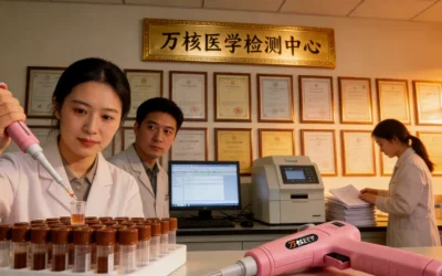 一个人困惑地看着基因检测报告