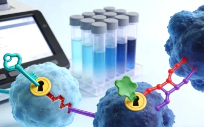 一位患者拿着基因检测报告和药盒，面露疑惑