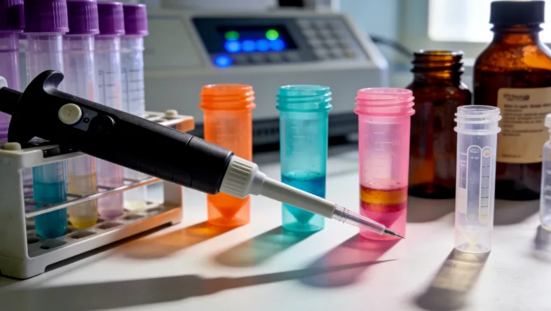 CT引导下肺部穿刺活检示意图