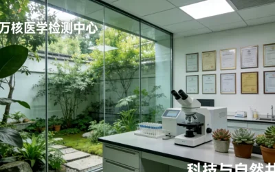 医生与少数民族患者查看基因检测报告