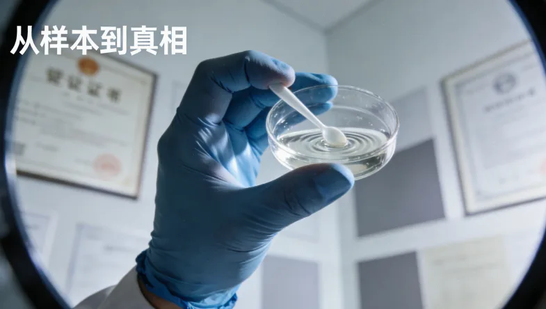 一位患者手持基因检测报告,面露疑惑