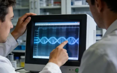 装有冰袋和采血管的检测机构邮寄箱