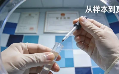 一位患者拿着基因检测报告和医生沟通