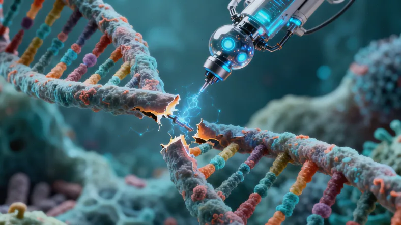 一张简明的家族遗传树示意图