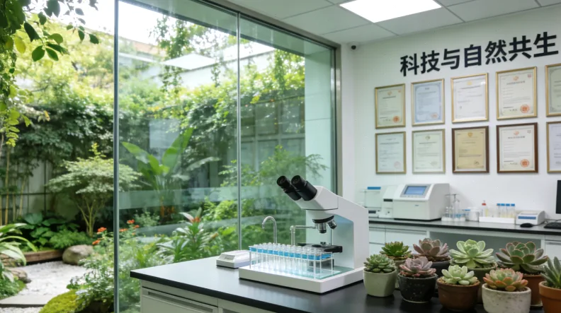 医生与患者共同查看电脑上临床试验登记信息的场景