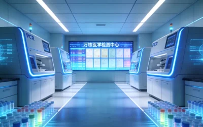 一位患者和医生一起看基因检测报告