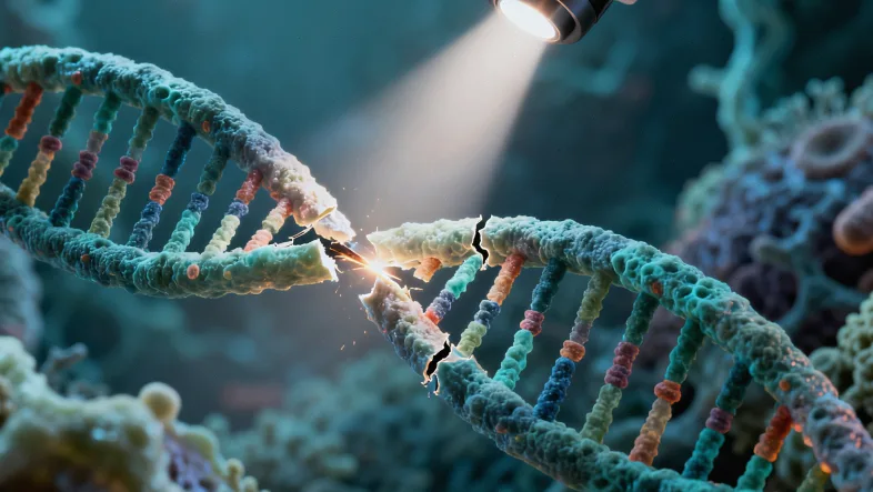 肠癌基因检测报告示意图