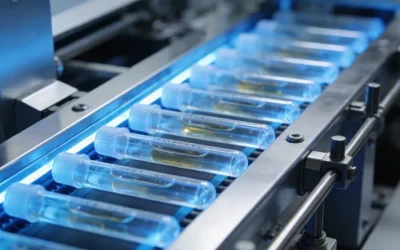 医生与患者共同查看基因检测报告