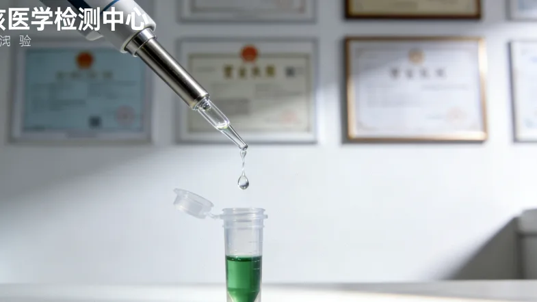 医生与患者讨论病理报告的场景