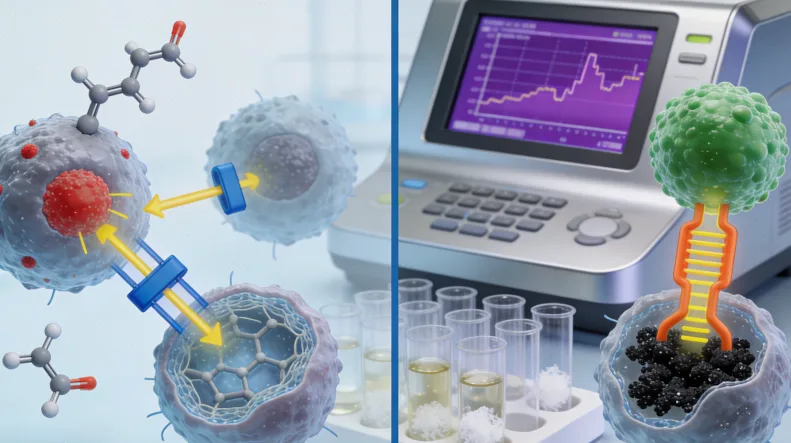 一个人拿着基因检测报告，面露疑惑
