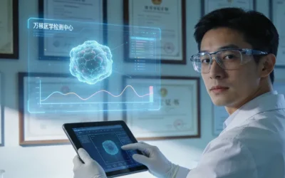 病理蜡块与切片在显微镜下的对比图