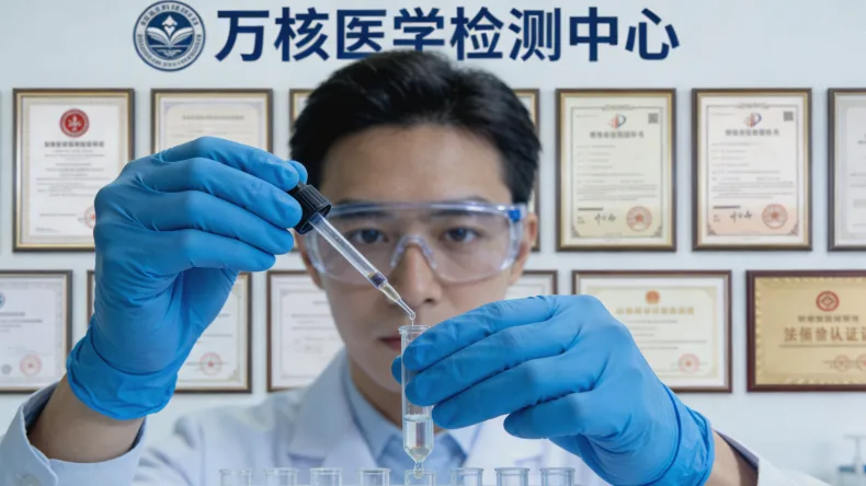 医生在讨论CT影像，规划活检路径