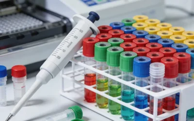 医生与患者家属沟通基因检测报告