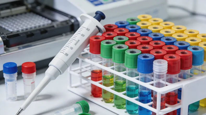 医生与患者家属沟通基因检测报告