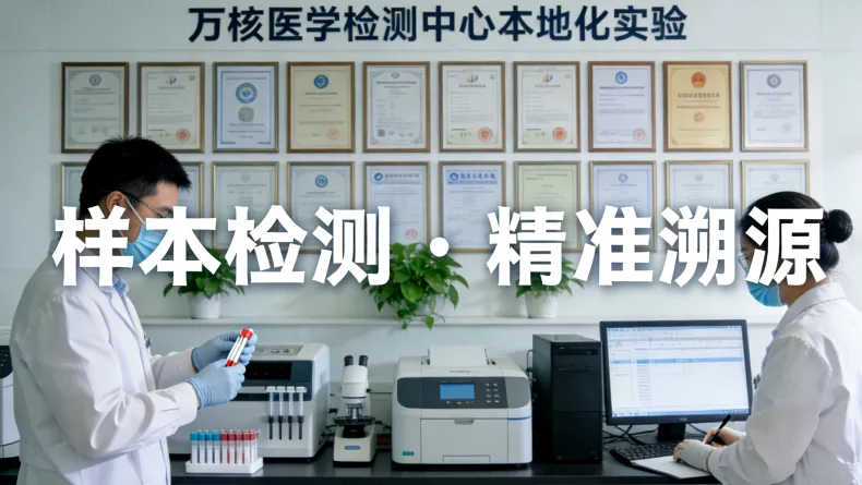 一张清晰的血液样本采集与检测流程图