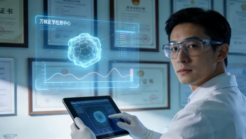 心电图波形图与正常心跳的对比示意图。