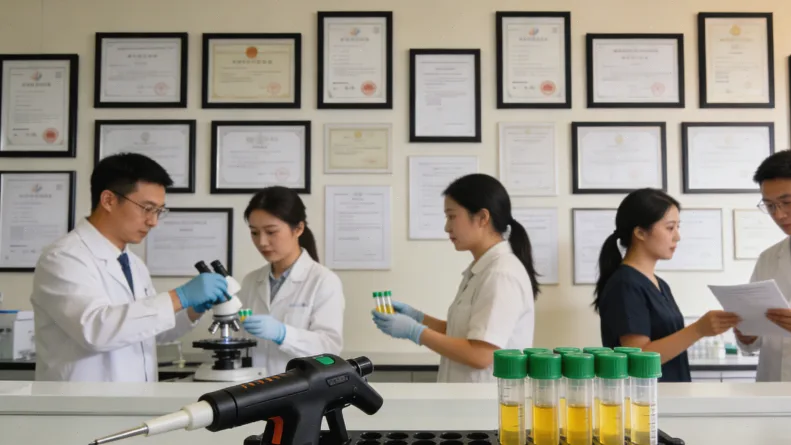 一位患者正在查看基因检测报告