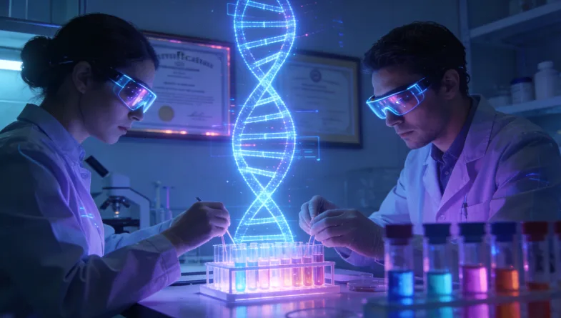 组织活检与血液活检对比示意图