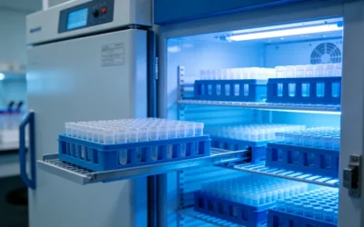 患者与医生共同查看基因检测报告