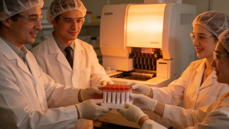 药物基因组学检测报告单局部特写